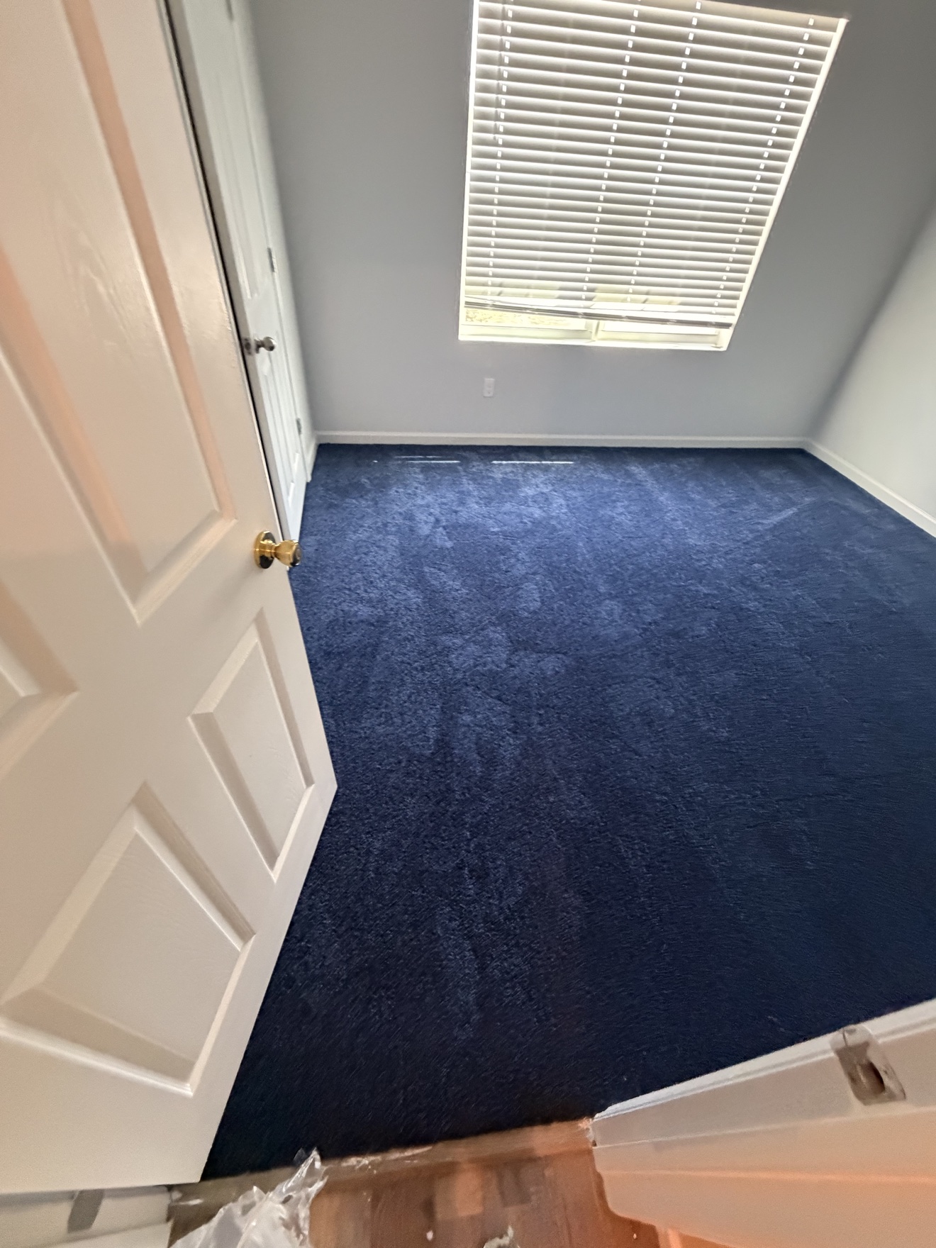 Carpeted room makeover